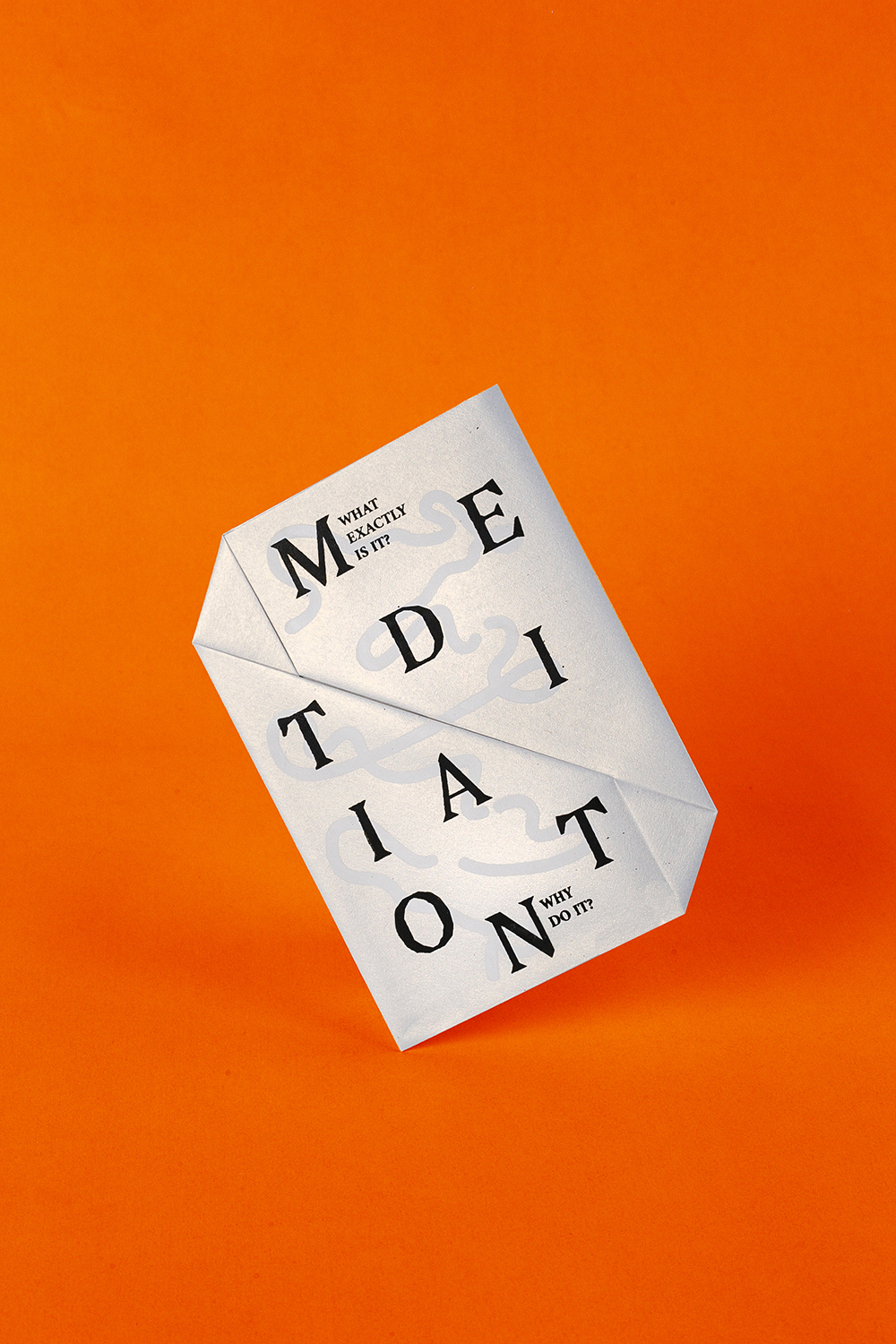 Meditation leaflet by Eugenia Wasylczenko