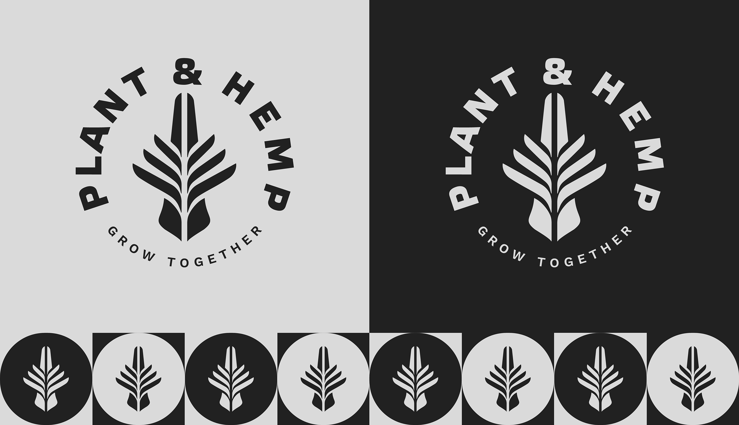 Plant&Hemp branding